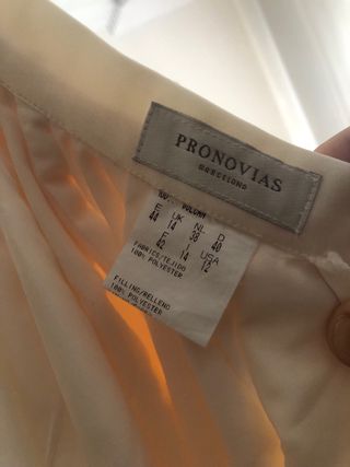 vestido de novia de pronovias