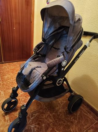 Carrito de bebé + maxicosi + colchon+ protector