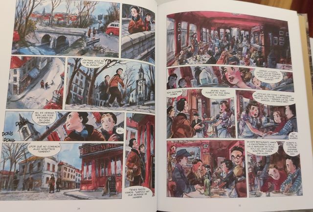 Cómic "Un saco de canicas"