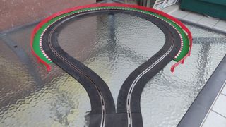 Rotonda Scalextric estándar grande