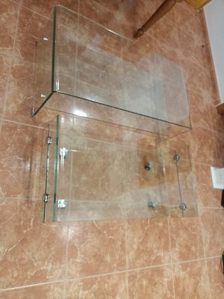 2 Mesas de Cristal