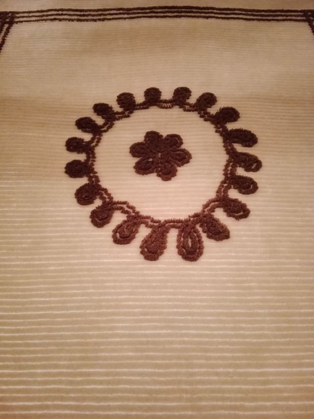 Colcha de invierno  vintage es cómo felpa Nueva