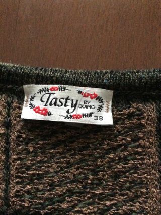 CHAQUETA VERDE Y MARRÓN