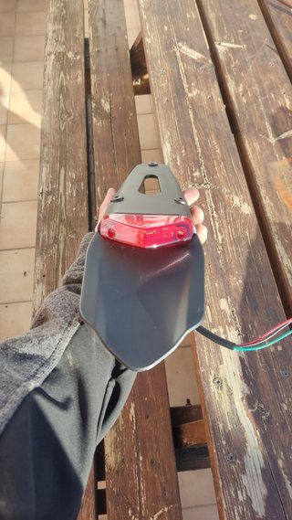 Porta matriculas enduro