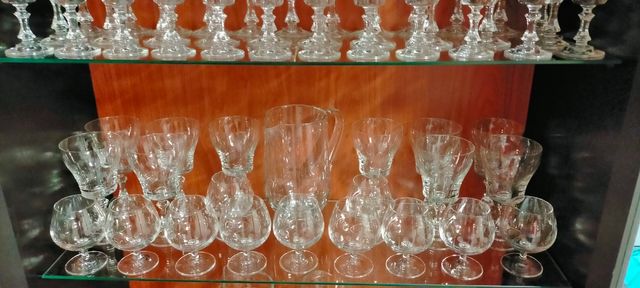 Cristalería tallada 10 servicios