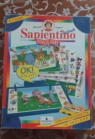 Sapientino inglese parlante 5/7 anni
