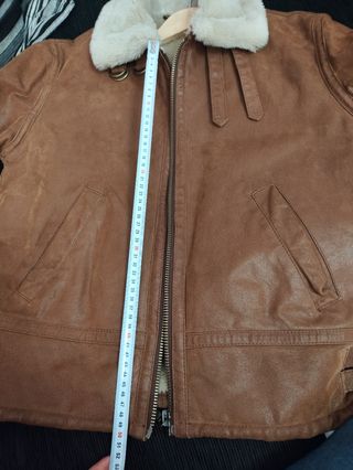 Cazadora piel hombre
