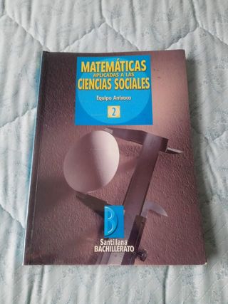 Matemáticas aplicadas ciencias sociales