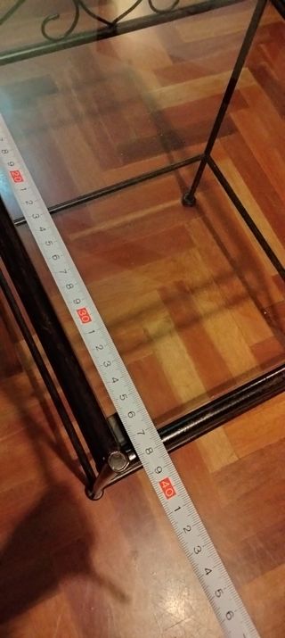 Mesita auxiliar forja