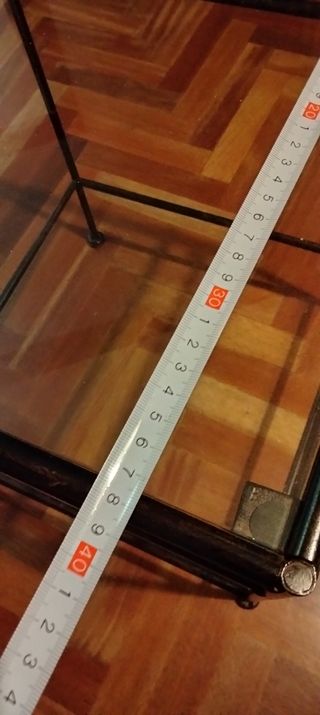 Mesita auxiliar forja