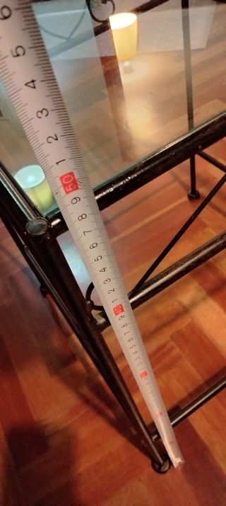 Mesita auxiliar forja