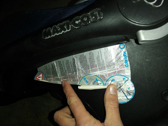 Silla de coche Maxi-cosi cabriofix y Easy base