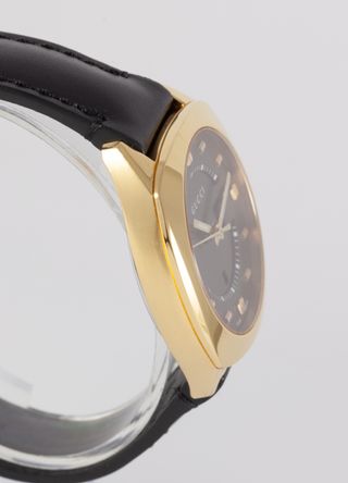 Gucci Quartz Rose PVD Steel Ref: YA142407 142.4