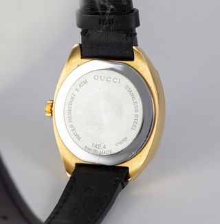 Gucci Quartz Rose PVD Steel Ref: YA142407 142.4