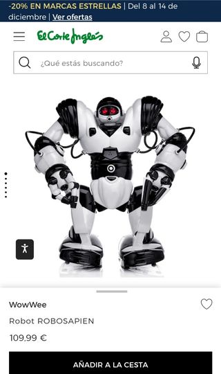 Robosapien Robot Corte Ingles Juguetes Corte Inglés Juguete