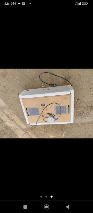 Incubadora y compresor=generador