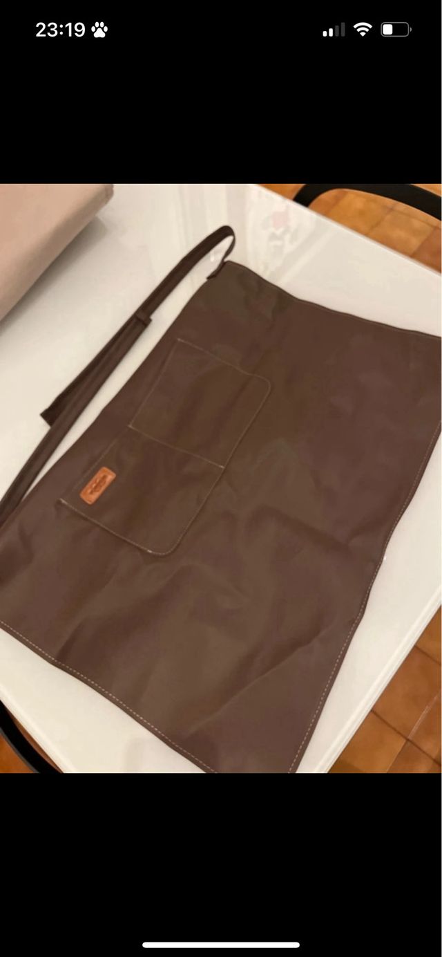 grembiule Premium similpelle bimby