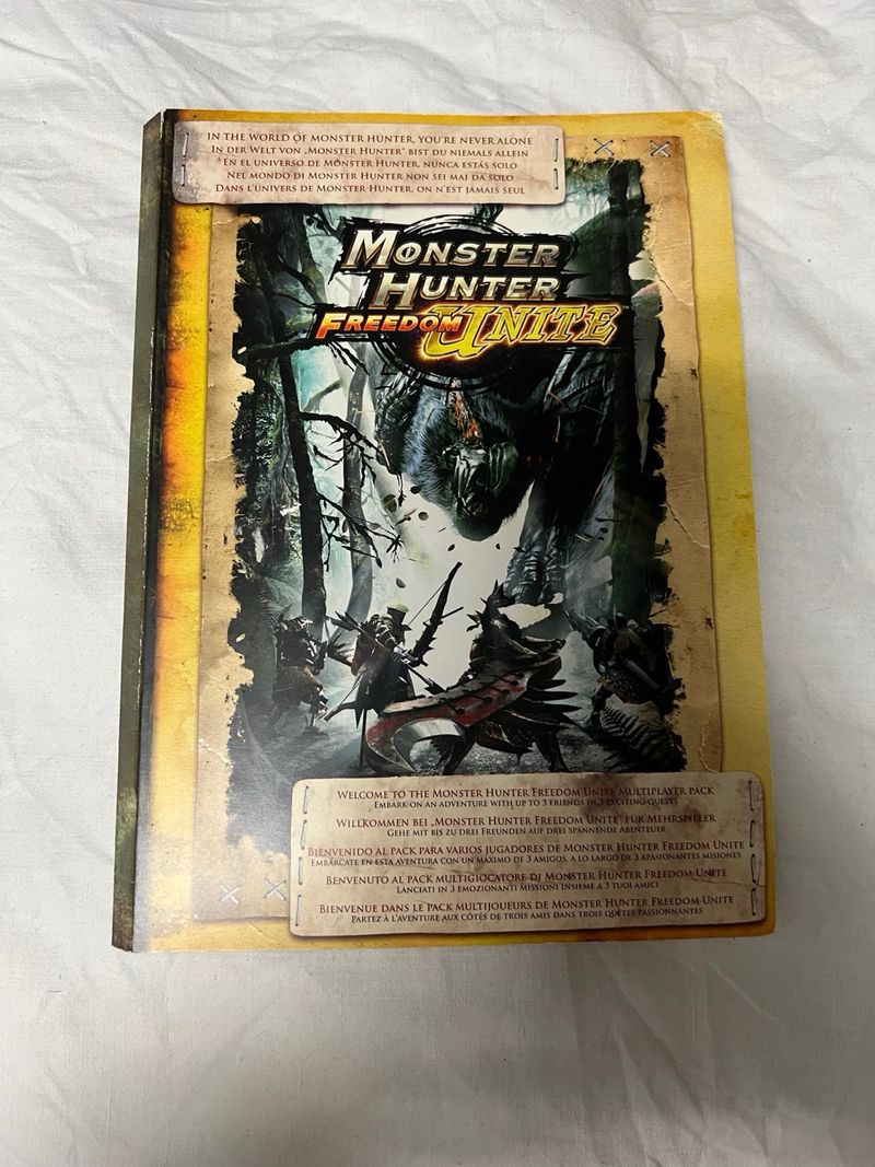 Imagen de Presskit Monster Hunter Freedom Unite Psp