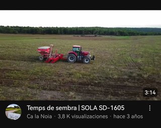 SEMBRADORA SOLA SD-1605 SIEMBRA DIRECTA