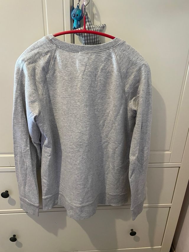 Sudadera sin capucha gris del Decathlon