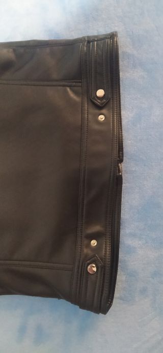 Chaqueta efecto piel, hombre - Zara