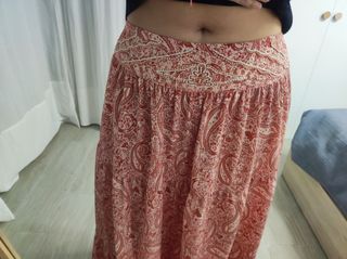 Falda larga