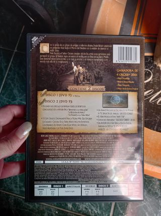 DVD el señor de los anillos