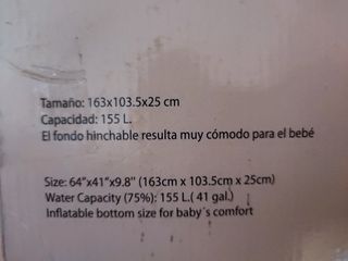 Piscina infantil hinchable