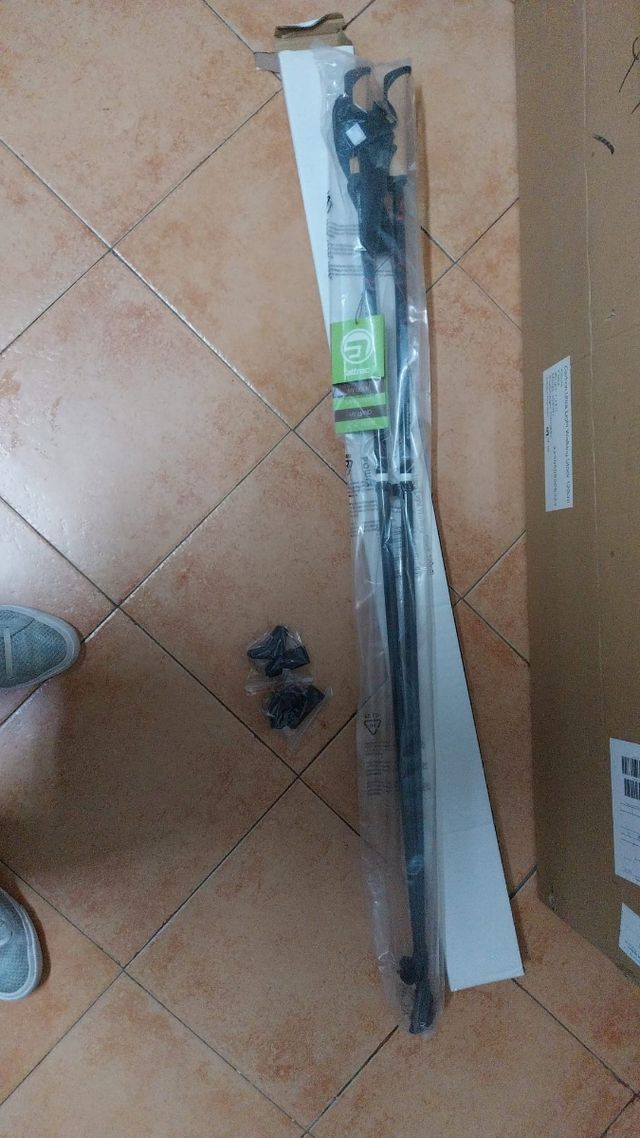 Aste da trekking, 100% carbonio