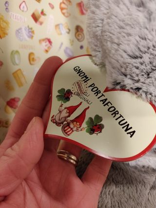 Gnomo fermaporta portafortuna