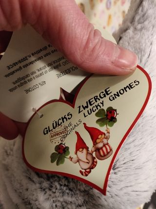 Gnomo fermaporta portafortuna