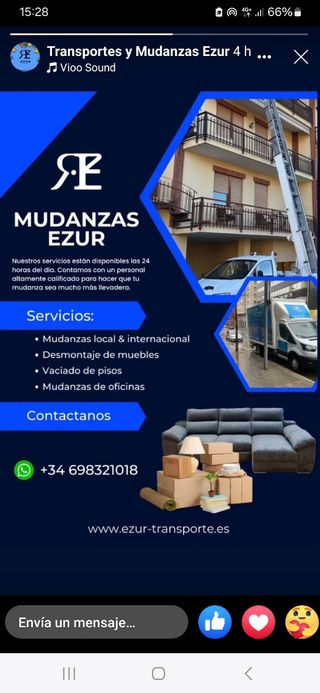 MUDANZAS BARATAS URGENTES