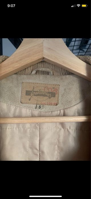 Abrigo piel Stradivarius