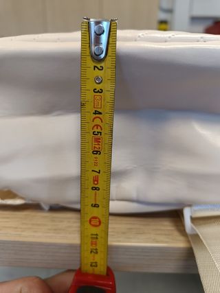 Bors, zaino, piccola, nuova, colore beige