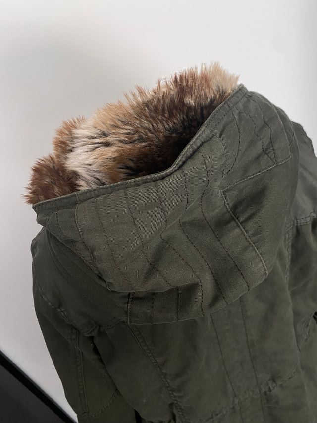 Giacca giaccone parka cachi Only tg M