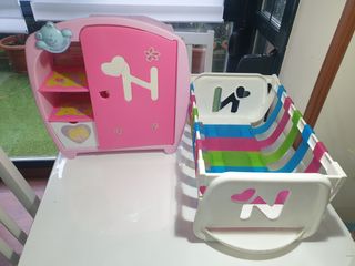 Nenuco, cuna y armario.