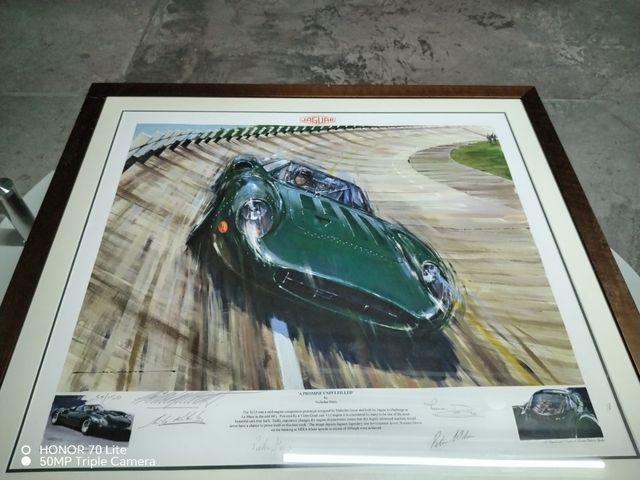 Grabado de Nicholas watts firmado