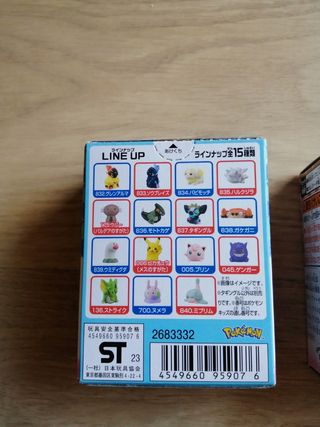 Figure Pokémon giapponesi Chimchar Grafaiai Wooper