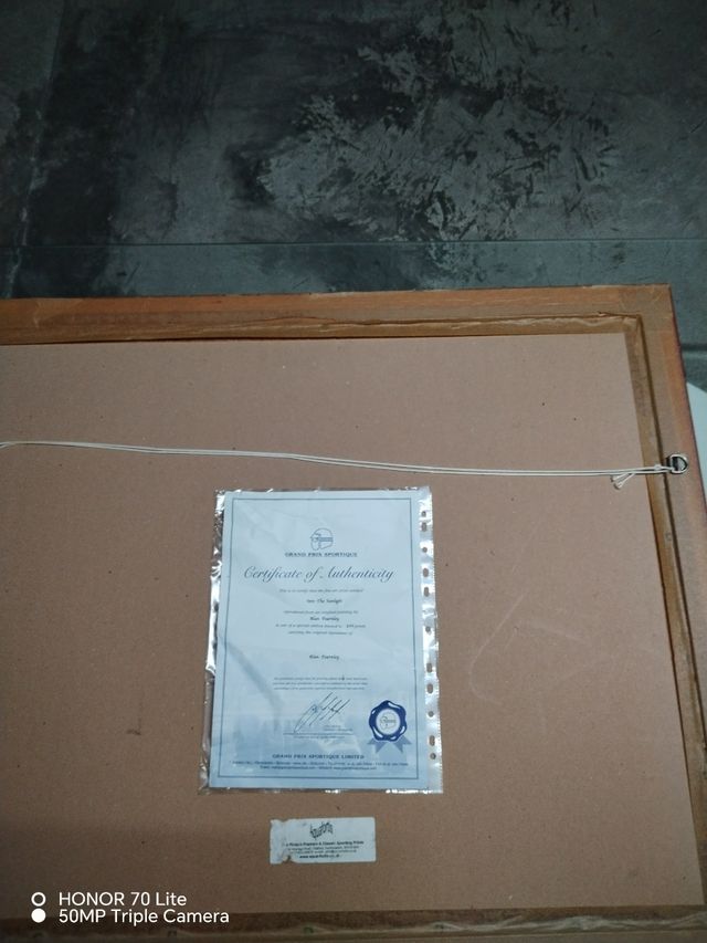 Grabado de Alan fearnley 