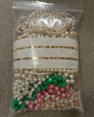 set di collane e bracciali, costumi di carnevale