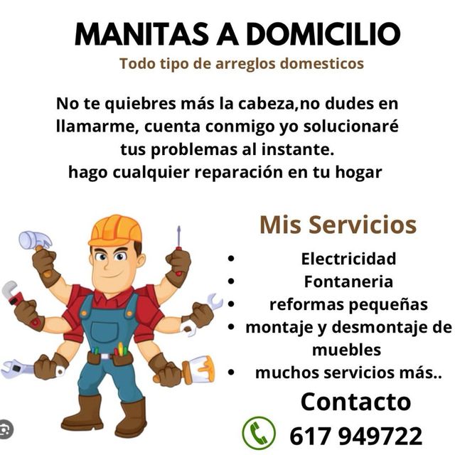 Manitas a Domicilio ⚒️🪛💡