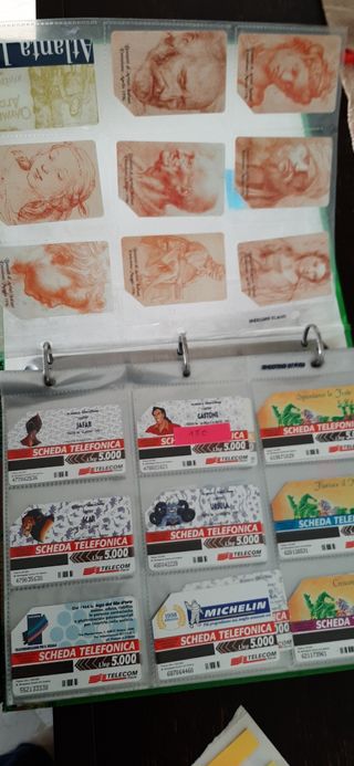 Collezione tessere telefoniche