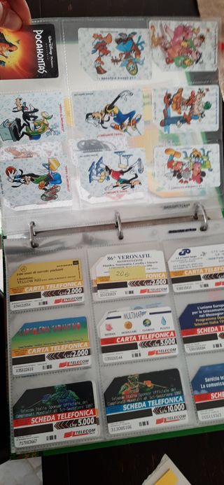 Collezione tessere telefoniche