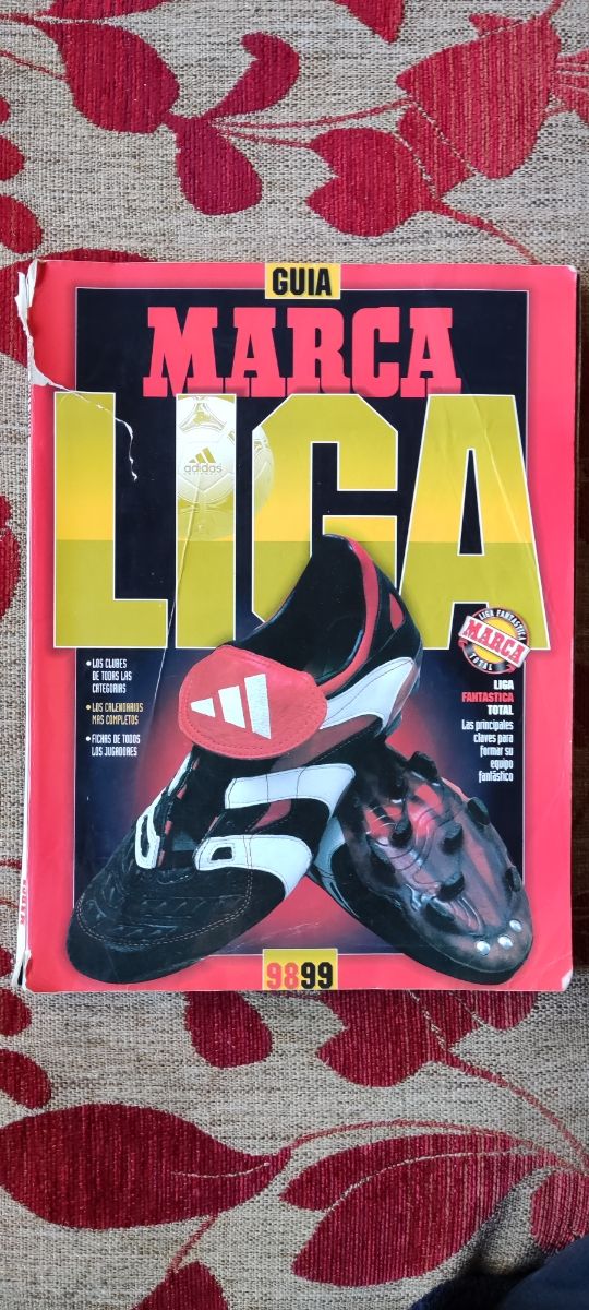 Guias marca liga 98, 00, 01, 02, 03, 04