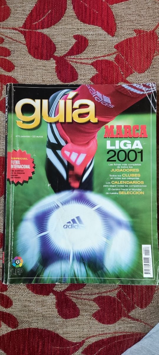 Guias marca liga 98, 00, 01, 02, 03, 04