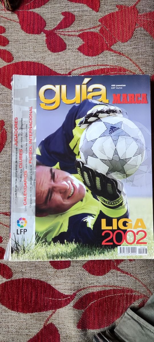 Guias marca liga 98, 00, 01, 02, 03, 04