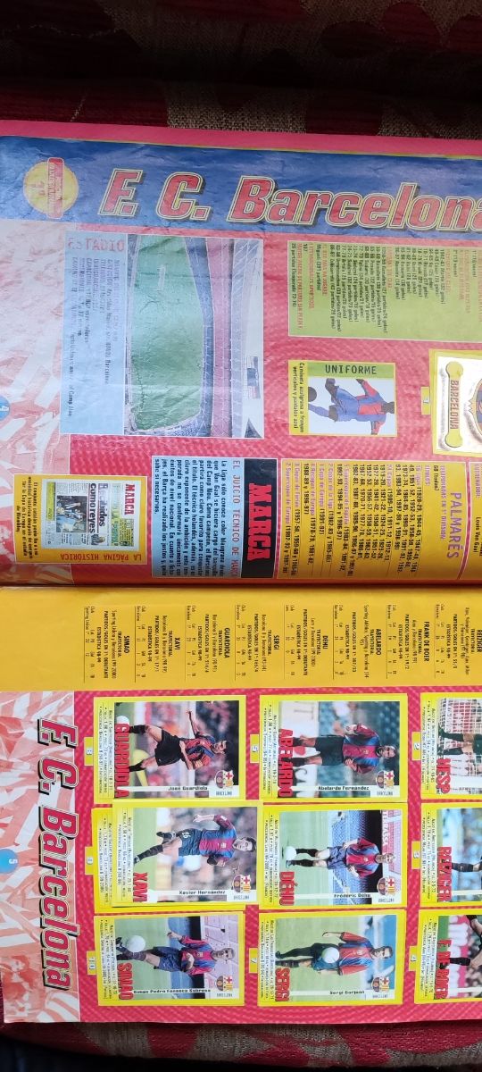 Álbum liga fútbol 99/00