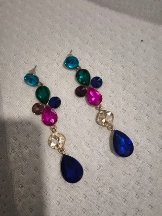 Pendientes fiesta etnicos