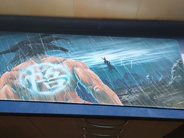 Alfombrilla teclado y ratón Goku