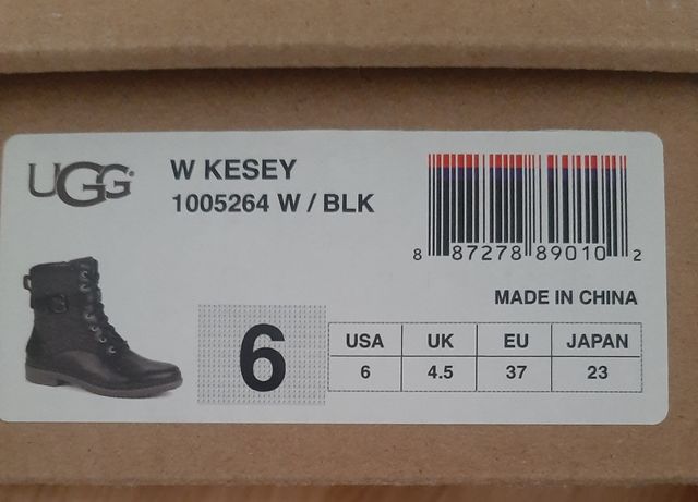 Botas UGG piel y lana